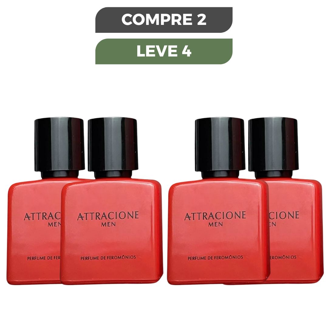 Perfume Attracione Men - Atraia Elas Através Dos Feromônios