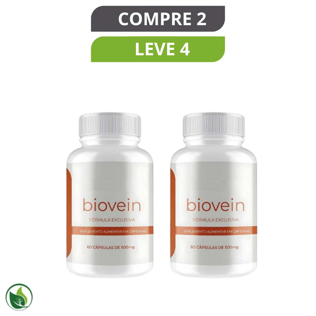 Biovein 60 Cápsulas - Apoio Completo Para Pernas Lindas