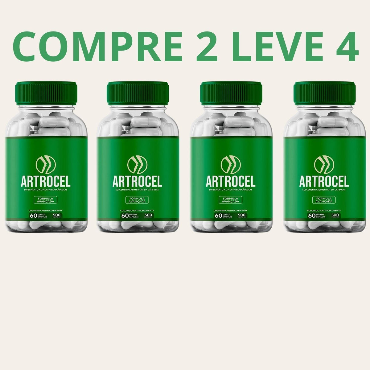 Artrocel 60 Cápsulas - Fórmula Avançada